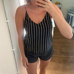 RVCA striped tank top